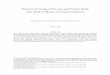 Relative Pricing of Private and Public Debt: The Role of 
