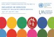 INCLUSIVE HR SERVICES - United Nations