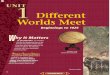 Different Worlds Meet - Welcome to Us History