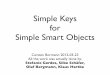 Simple Keys for Simple Smart Objects