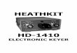 HEATHKIT HD-1410 Manual