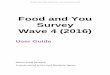 Food and You Survey Wave 4 (2016) - doc.ukdataservice.ac.uk