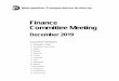 Finance Committee Meeting - Home | MTA