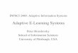 Adaptive E-Learning Systems