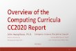 Overview of the Computing Curricula CC2020 Report