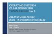 Operating Systems-1 CS 241, Spring 2020 Virtual Memory 