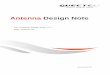 Antenna Design Note - Cika Internacional