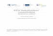 EFSI Stakeholders’ consultation - EIB