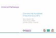 Clinical Pathways Community Acquired Pneumonia (CAP)