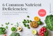 6 Common Nutrient Deficiencies