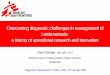 Overcoming diagnostic challenges in management of 