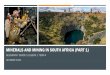 MINERALS AND MINING IN SOUTH AFRICA (PART 1)