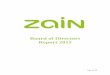 Board of Directors Report 2015 - Zain KSA