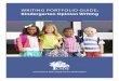 Writing Portfolio Guide: Kindergarten Opinion Writing