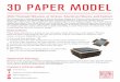 3D PaPer MoDel