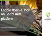 Enable MSan & TSan on Go for Arm platform