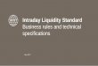 Intraday Liquidity Standard - SWIFT