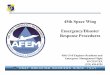 45thSpace Wing Emergency/Disaster Response Procedures