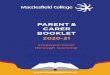 PARENT & CARER BOOKLET - Macclesfield College