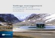 Tailings management Sustainable and complete dewatering 