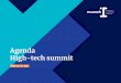 Agenda High-tech summit - Messe München
