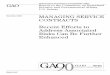 GAO-12-87, MANAGING SERVICE CONTRACTS: Recent Efforts to 