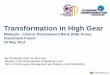 Transformation in High Gear - idbgbf.org