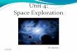 Unit 4: Space Exploration