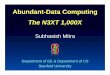 Abundant-Data Computing The N3XT 1,000X