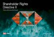 Shareholder Rights Directive II - HSBC