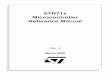 STR71x Microcontroller Reference Manual