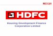 Housing Housing Development Finance Development Finance 