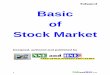 Volume-I Basic of Stock Market - NSE and BSE