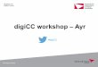 digiCC workshop – Ayr