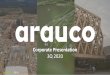 Corporate Presentation - ARAUCO
