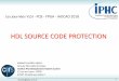 HDL SOURCE CODE PROTECTION
