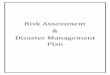 Risk Assessment Disaster Management Plan