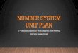 Number System unit plan
