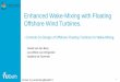 Enhanced Wake-Mixing with Floating Offshore Wind Turbines