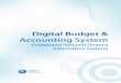 Digital Budget and Accounting System