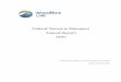 Federal Decision Statement Annual Report 2020