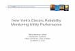 New York’s Electric Reliability Monitoring Utility Performance