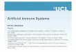 Artificial Immune Systems - UCL