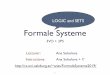 Formale Systeme - Paris-Lodron-Universität Salzburg