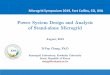Power System Design and Analysis of Stand-alone Microgrid