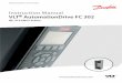 Instruction Manual VLT AutomationDrive FC 302 90–315 kW D 