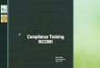 Compliance Training NCCMH