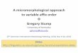 A micromorphological approach to variable affix order 