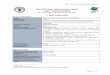 FAO-GEF Project Implementation Report 2021 Revised Template