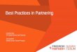 Best Practices in Partnering - Progress.com